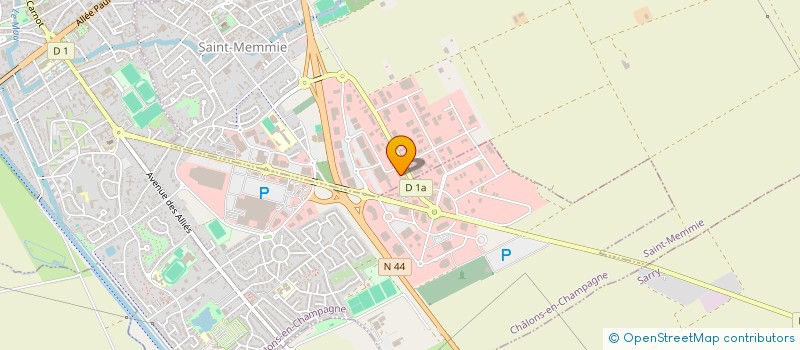 localisation de l'entreprise ISO ET CO à SAINT-MEMMIE