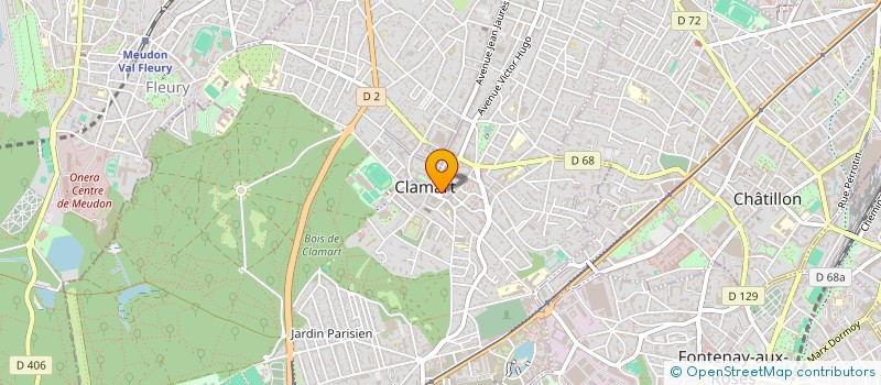 localisation de l'entreprise ISO-EX à CLAMART