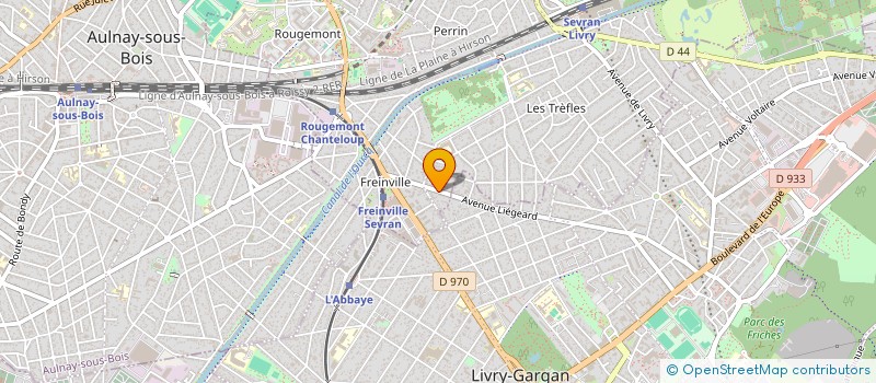 localisation de l'entreprise ISO FACADES à SEVRAN