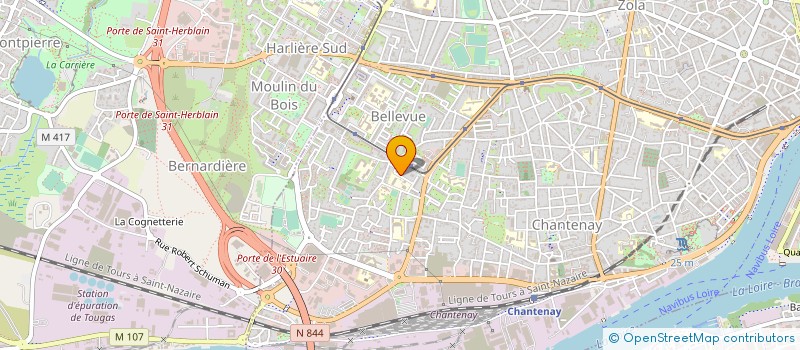 localisation de l'entreprise ISO FRANCE à NANTES