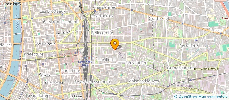 localisation de l'entreprise ISO FRANCE HABITAT  LYON