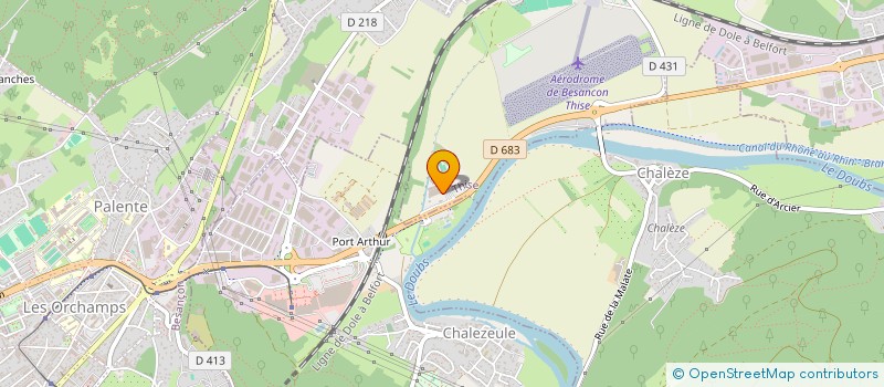 localisation de l'entreprise ISO FRANCHE COMTE à ROCHE-LEZ-BEAUPRE