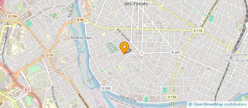 localisation de l'entreprise ISO FREE à SAINT-MAUR-DES-FOSSES