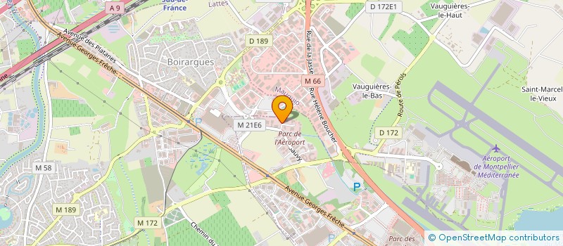 localisation de l'entreprise ISO HABITAT à PEROLS
