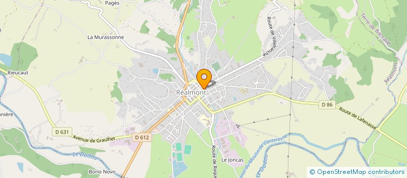 localisation de l'entreprise ISO= INCLUSION SOLIDARITE OCCITANIE à REALMONT