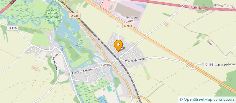 localisation de l'entreprise ISO-INFORMATIQUE à BOVES