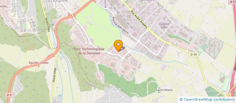localisation de l'entreprise ISO INGENIERIE à AIX-EN-PROVENCE