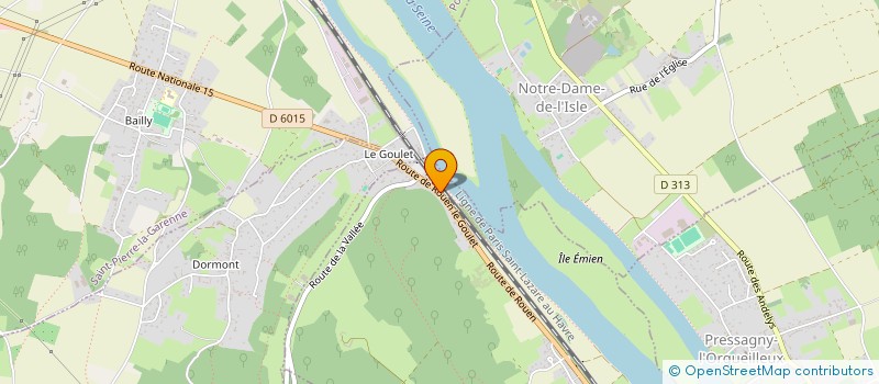 localisation de l'entreprise ISO INVESTISSEMENT  LA CHAPELLE-LONGUEVILLE