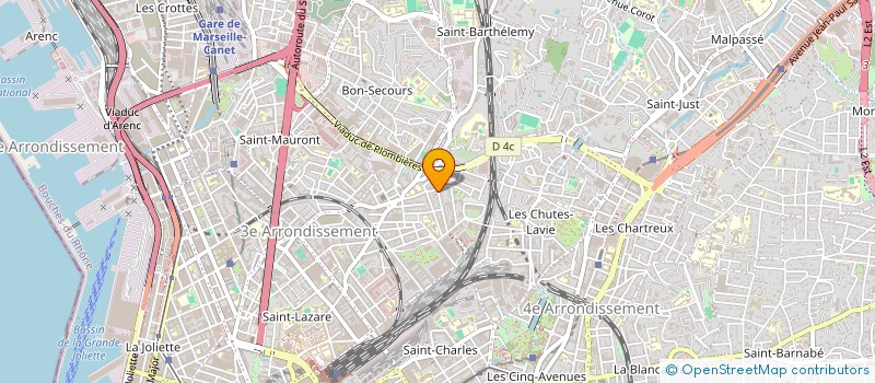 localisation de l'entreprise ISO MR  MARSEILLE