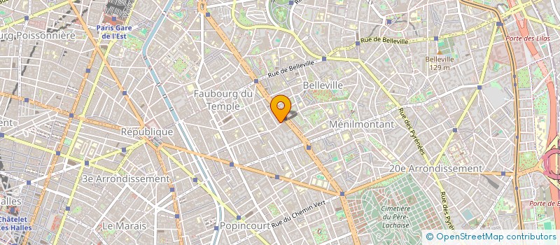 localisation de l'entreprise ISO-NASS  PARIS