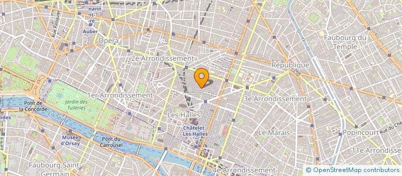 localisation de l'entreprise ISO NORD  PARIS