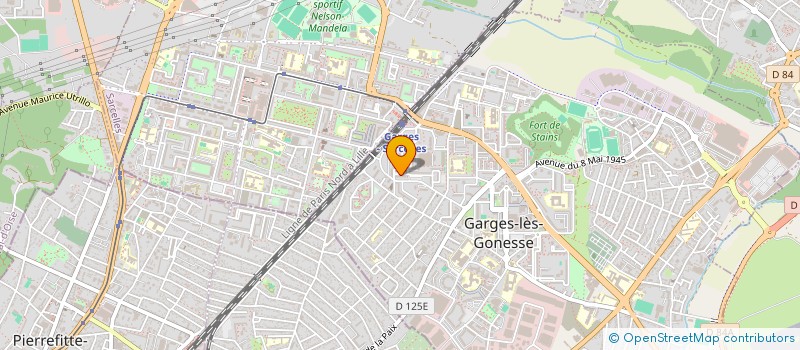 localisation de l'entreprise ISO OBAT  GARGES-LES-GONESSE