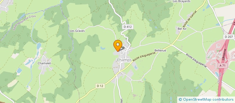 localisation de l'entreprise ISO ONE  CHAMPS