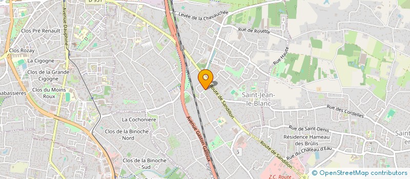 localisation de l'entreprise ISO OR NOTISO à SAINT-JEAN-LE-BLANC