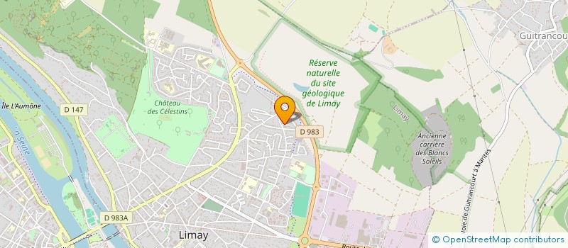 localisation de l'entreprise ISO PERFORMANCE  LIMAY