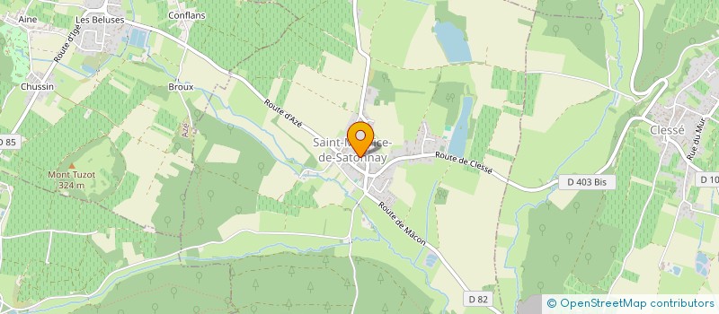 localisation de l'entreprise ISO - PLAC  SAINT-MAURICE-DE-SATONNAY