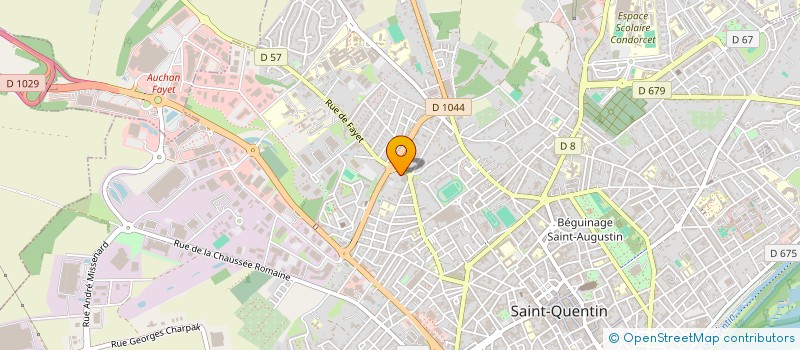 localisation de l'entreprise ISO PLAC à SAINT-QUENTIN