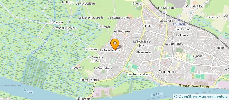 localisation de l'entreprise ISO PLAC à COUERON
