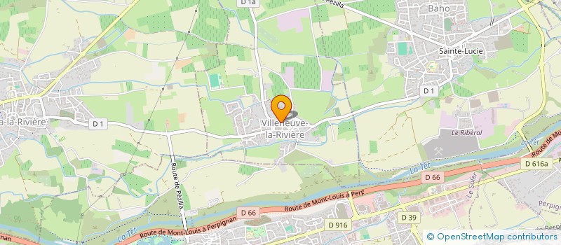 localisation de l'entreprise ISO PLAC STYL  VILLENEUVE-LA-RIVIERE