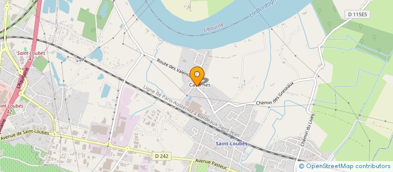 localisation de l'entreprise ISO PLATRE à SAINT-LOUBES