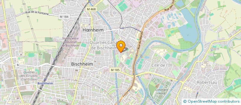 localisation de l'entreprise ISO PRO 67 à BISCHHEIM