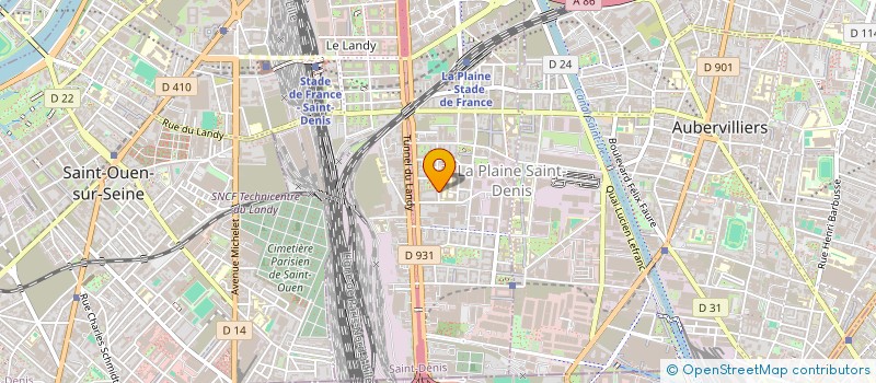 localisation de l'entreprise ISO PRO CONCEPT à AULNAY-SOUS-BOIS