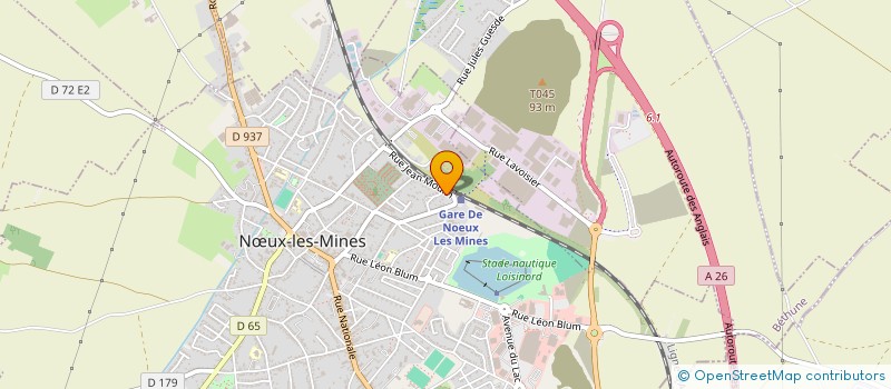 localisation de l'entreprise ISO PRO RENOV  NUX-LES-MINES