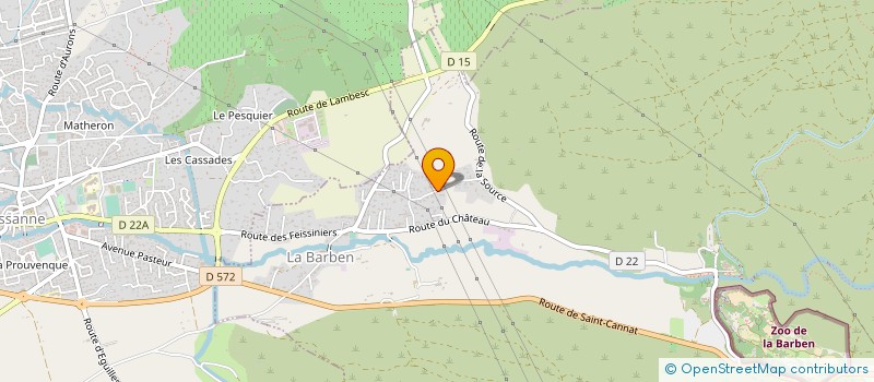 localisation de l'entreprise ISO-PRO SARL à LA BARBEN
