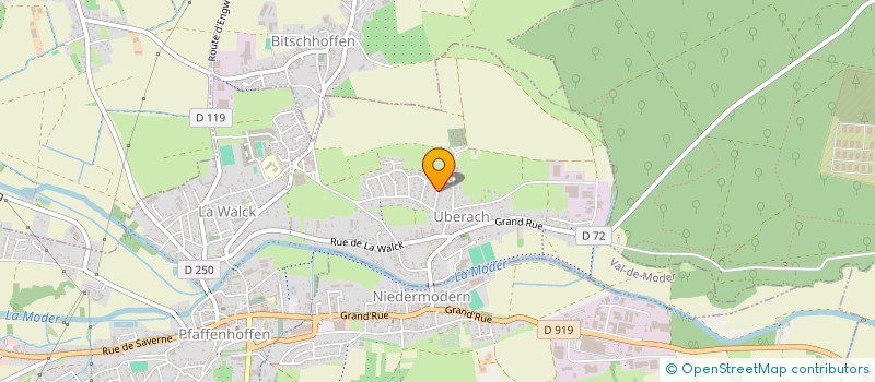 localisation de l'entreprise ISO.PROFIL à NIEDERMODERN