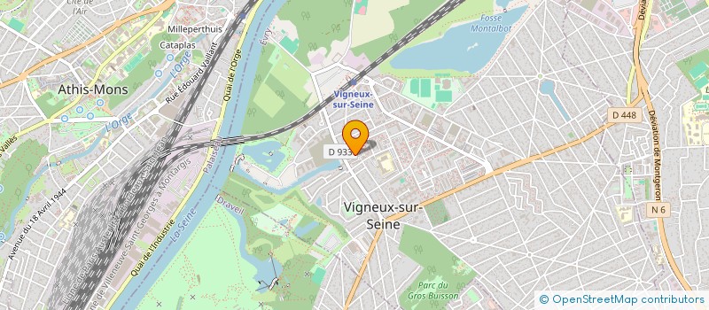 localisation de l'entreprise ISO PROJECT à RIS-ORANGIS