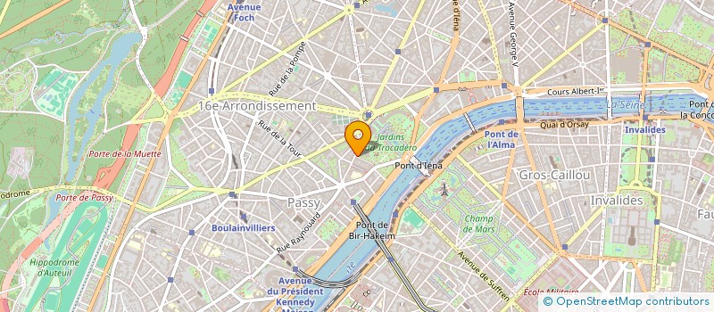 localisation de l'entreprise ISO-RAV  PARIS