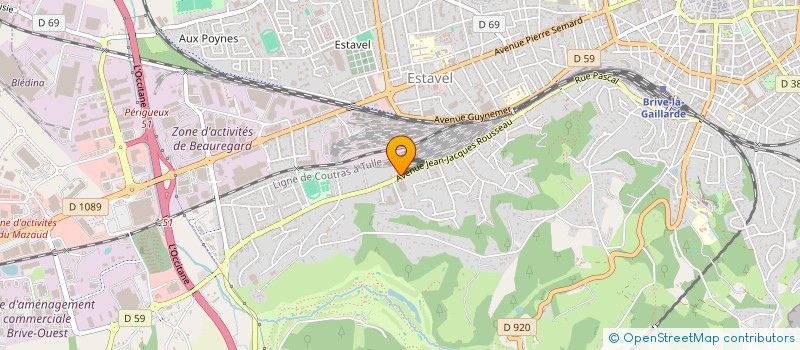 localisation de l'entreprise ISO RENO FRANCE à BRIVE-LA-GAILLARDE