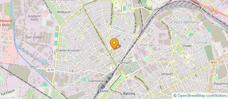 localisation de l'entreprise ISO RENOV  CHALONS-EN-CHAMPAGNE