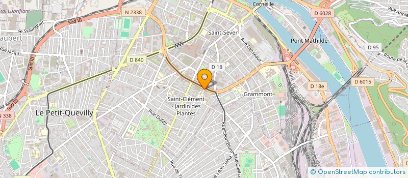 localisation de l'entreprise ISO SONIC à ROUEN