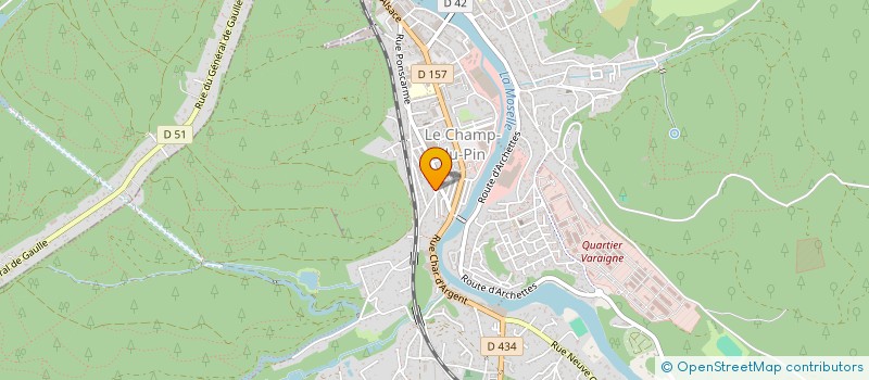 localisation de l'entreprise ISO SPEED BARDAGE à EPINAL