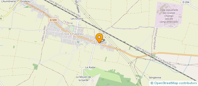 localisation de l'entreprise ISO STILL SNC  CROIX-CHAPEAU