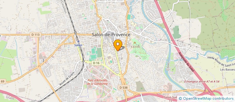 localisation de l'entreprise ISO SUD à SALON-DE-PROVENCE