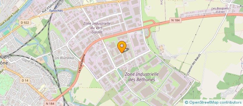 localisation de l'entreprise ISO SYSTEMES à SAINT-OUEN-L'AUMONE