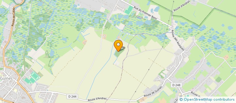 localisation de l'entreprise ISO TECHNICK  GUINES