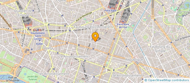 localisation de l'entreprise ISO TECHNIQUE à PARIS