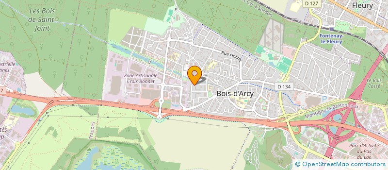 localisation de l'entreprise ISO THERM 78  BOIS-D'ARCY