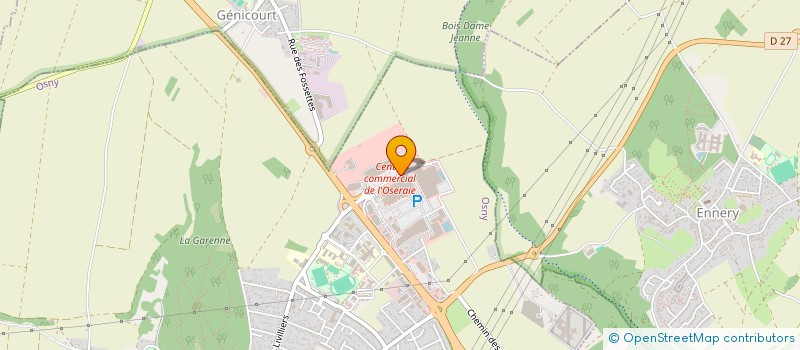 localisation de l'entreprise ISO THERM 95  OSNY