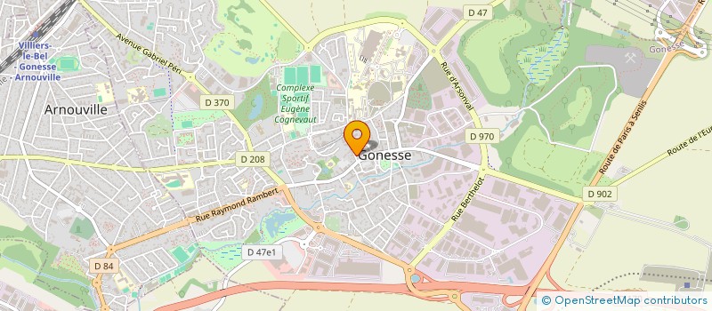 localisation de l'entreprise ISO-TP à GONESSE