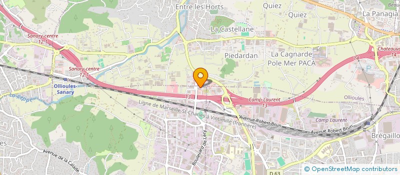 localisation de l'entreprise ISO VAR à SIX-FOURS-LES-PLAGES