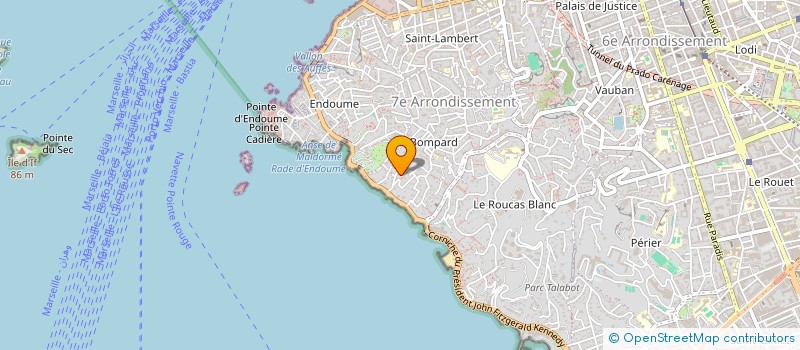 localisation de l'entreprise ISOARD TELLINE à MARSEILLE
