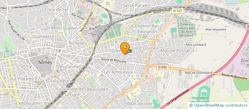localisation de l'entreprise ISOBAC à NIMES