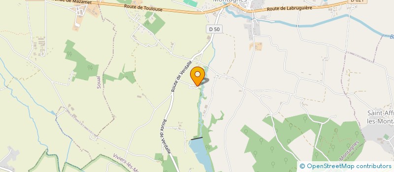 localisation de l'entreprise ISOBAC ISOLATION à VIVIERS-LES-MONTAGNES