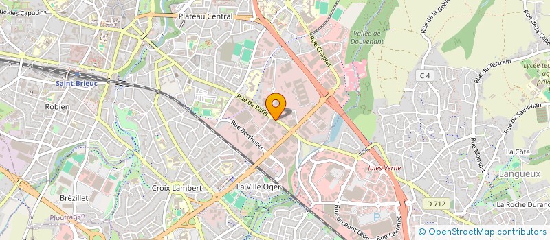 localisation de l'entreprise ISOBAIES à SAINT-BRIEUC