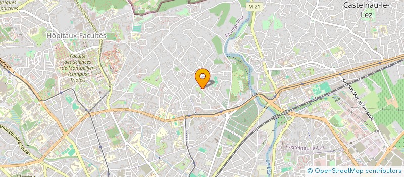 localisation de l'entreprise ISOBAIL à MONTPELLIER
