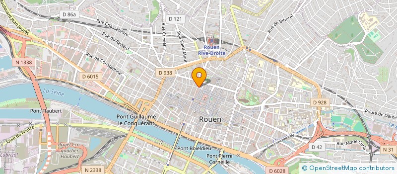 localisation de l'entreprise ISOBARE ET EB à ROUEN